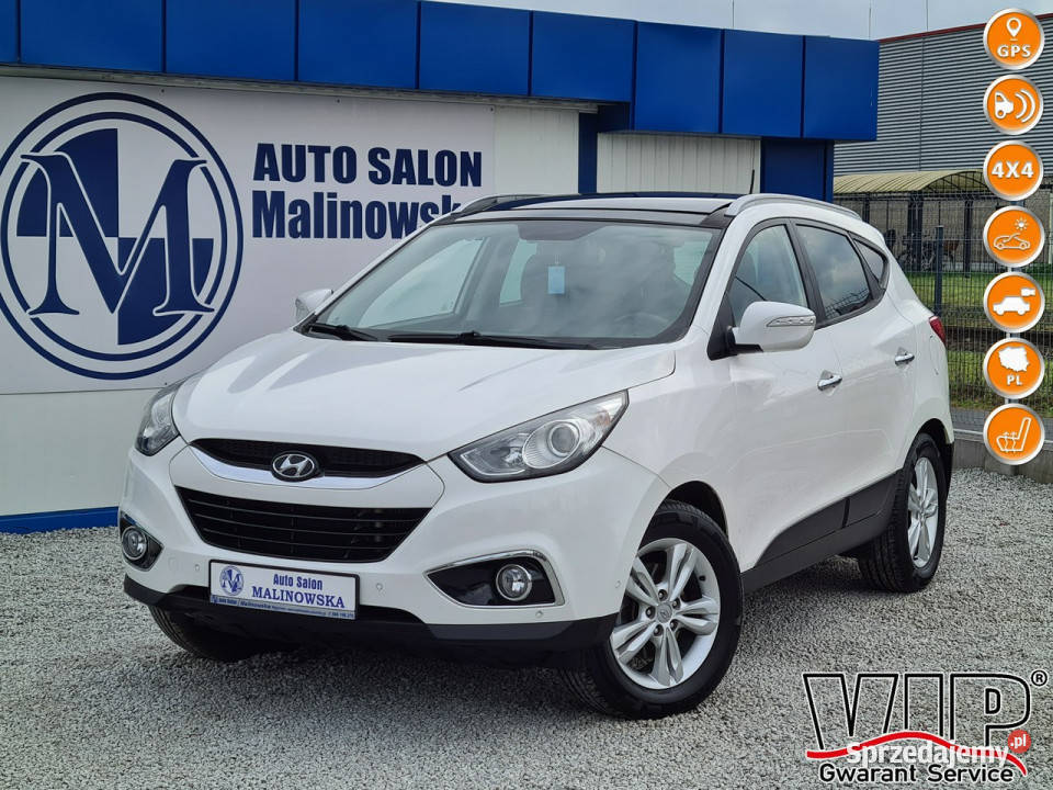 Hyundai ix35 4x4 Szyberdach Navi Kamera 2xPDC SUV Wągrowiec sprzedam