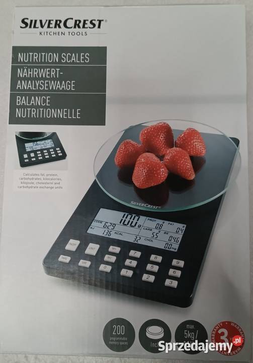 SILVERCREST kuchenna waga analityczna z Ełk sprzedam