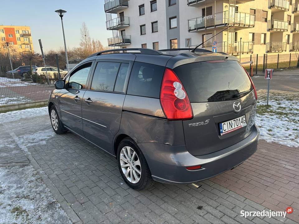 Mazda 5 2007r 7 osobowa 20 benzyna EURO4 manualna Inowrocław