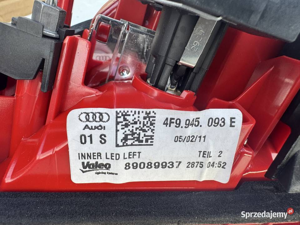 Lampy tył Audi A6 C6 osobowe