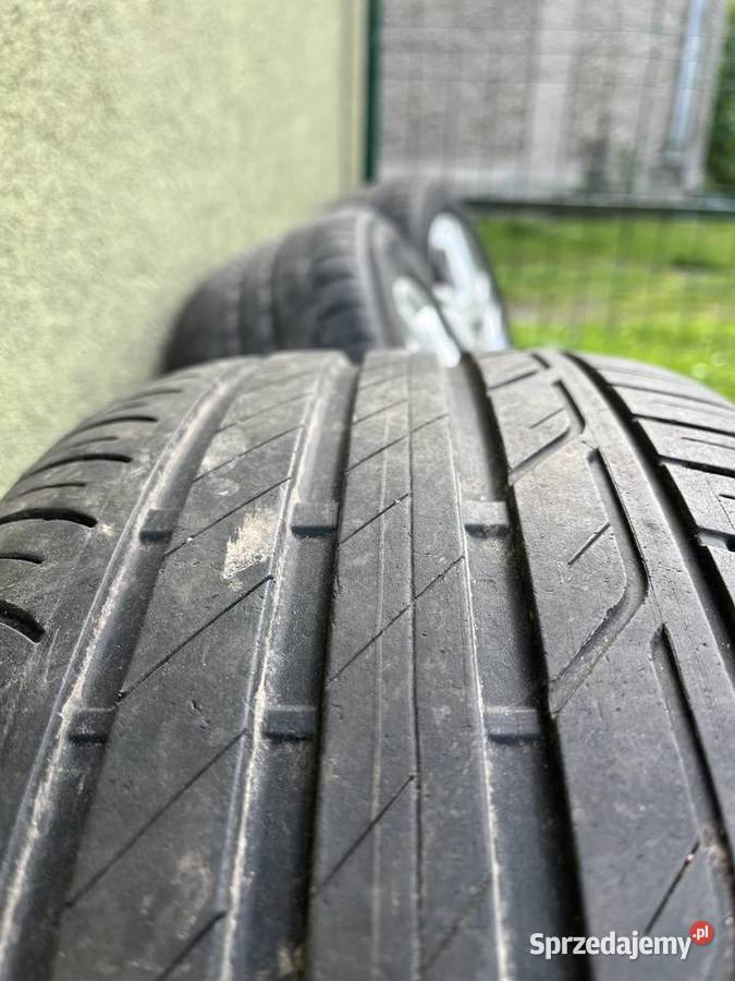 Felgi Aluminiowe z oponami 21555R16 vw Sharan aluminiowe