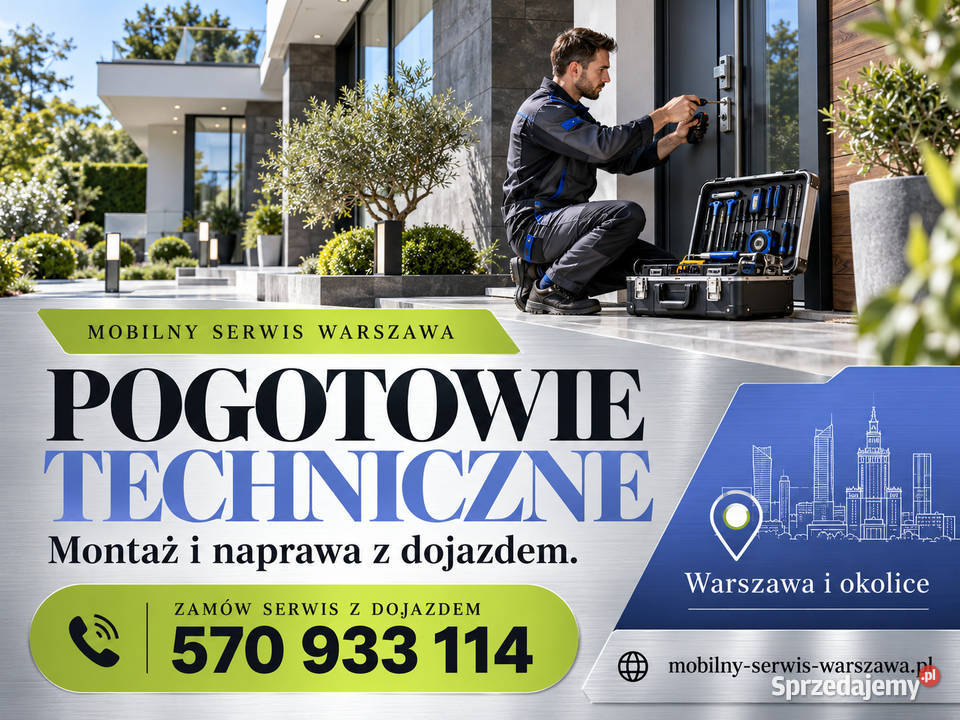 Pogotowie Techniczne Warszawa Mobilny Serwis z