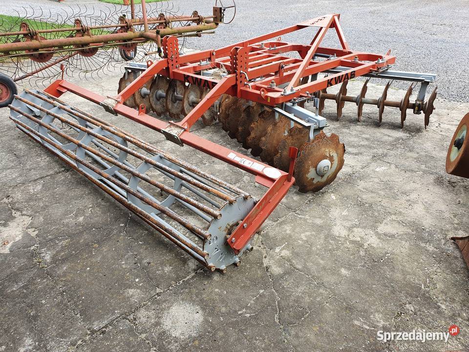 Brona talerzowa 305m typ X Talerzówka 305 Pługi nieuszkodzony Piastów