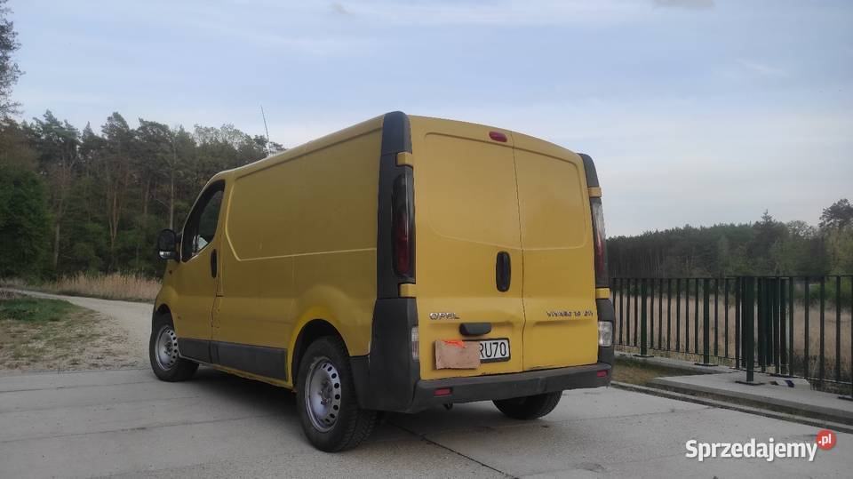 Opel Vivaro 2005 r 19 DCi 120 Chodzież