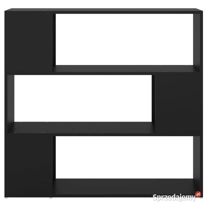 vidaXL Regał na książkiprzegroda czarny Warszawa
