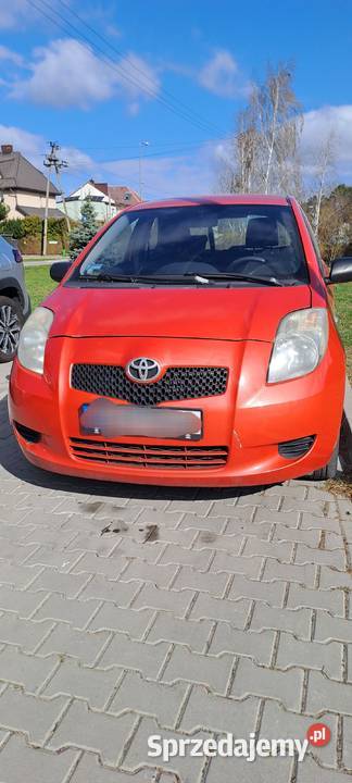 Toyota Yaris 2006 13 benzyna Kraj mazowieckie Ząbki