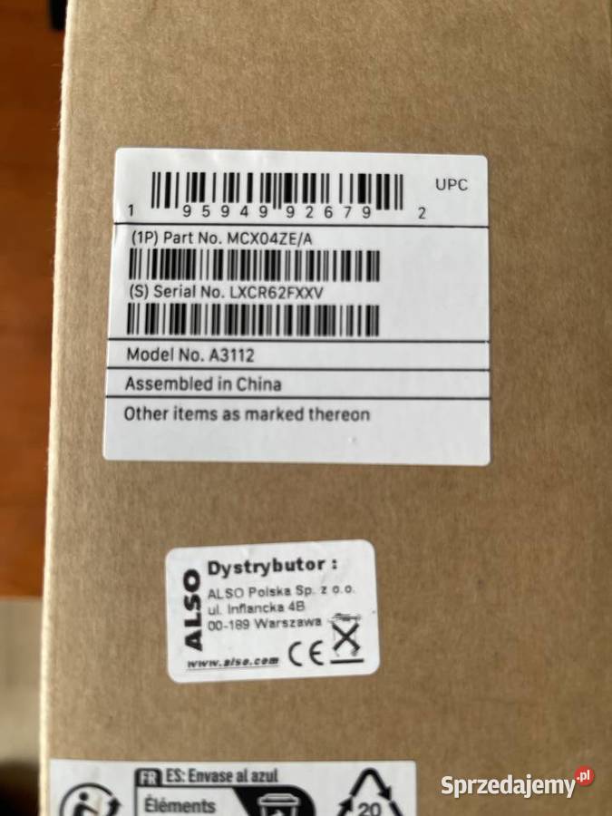 MacBook Pro 2024 M4 24GB RAM1TB SSD NOWY mazowieckie Warszawa sprzedam