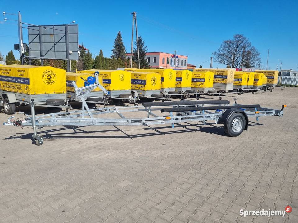 Przyczepa podłodziowa do łodzi 75m DMC 8001800 Lesznowola