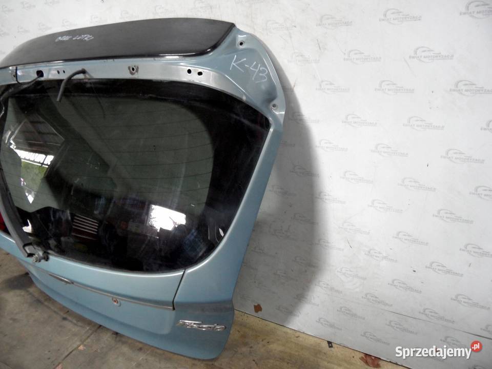 FORD FIESTA MK7 VII 09r klapa tył Klapy bagażnika świętokrzyskie