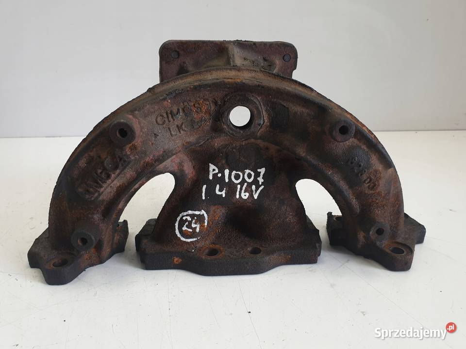 Peugeot 1007 14 16V KOLEKTOR WYDECHOWY lubelskie Rudka sprzedam