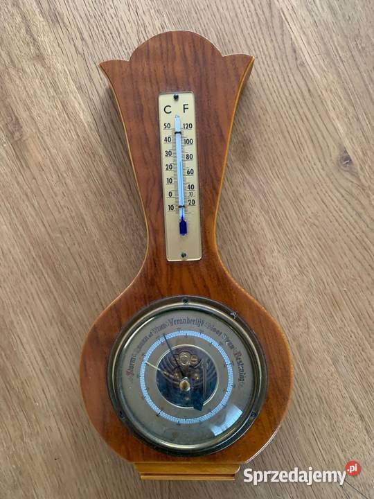 Barometr z mechanizmem stacja pogody Szczecinek