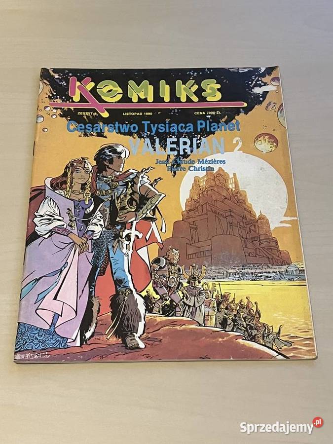 komiks Cesarstwo Tysięca Planet VALERIAN 2 Jean sprzedam