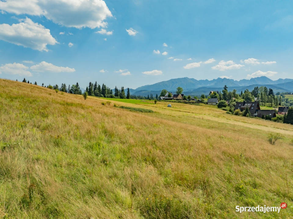Widokowa działka Zakopane małopolskie sprzedam