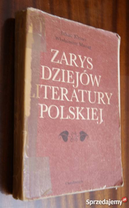 J Kleiner W Maciąg Zarys dziejów literatury