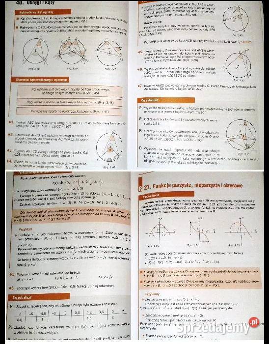 Matematyka kl 1 Zakres podst i rozszerzony S Chełm
