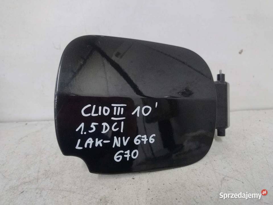KLAPKA WLEWU PALIWA RENAULT CLIO III 3 NV676 wielkopolskie