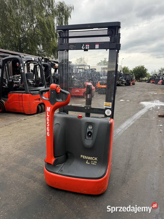 paleciak elektryczny z masztem LINDE L12 wolny łódzkie Działoszyn