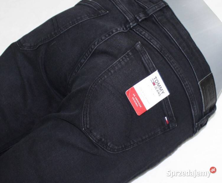 Damskie jeansy Tommy Jeans Sophie czarne rurki Tarnowskie Góry