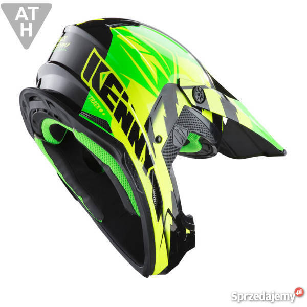 KASK KENNY TRACK 2019 Cross Enduro Green Neon warmińsko-mazurskie
