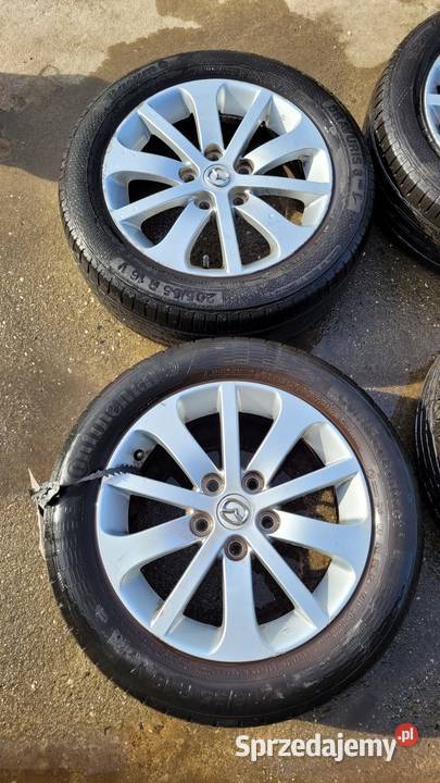 Mazda koła 16 opona lato super stan Samochodowe Zgorzelec