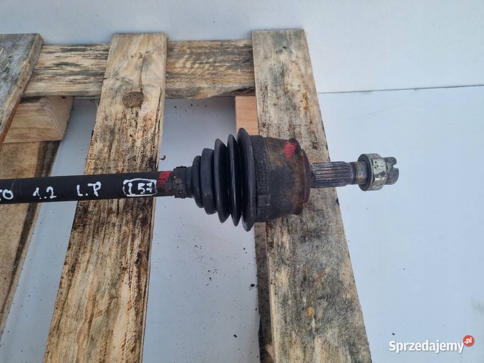 PÓŁOŚ Fiat Punto II 12 8V PRAWA PRZEDNIA półośka osobowe lubelskie sprzedam