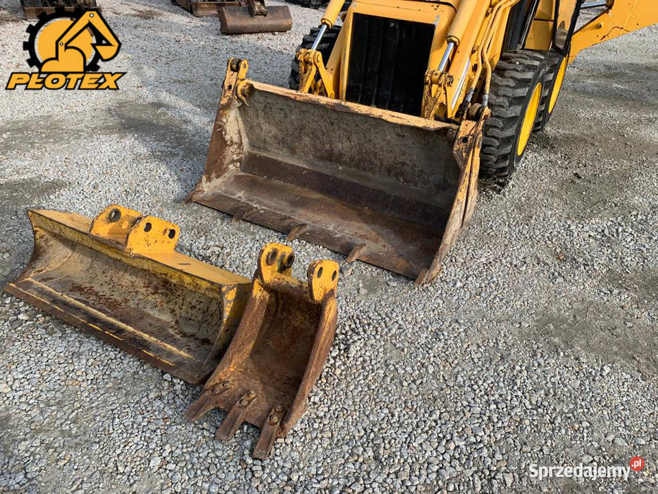 Mini KoparkoŁadowarka JCB 1CX BRUTTO dużo łyżek Złoczew