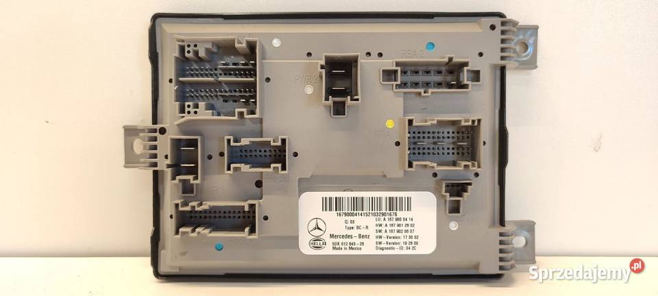 MERCEDES GLE53 W167 MODUŁ STEROWNIK KOMFORTU