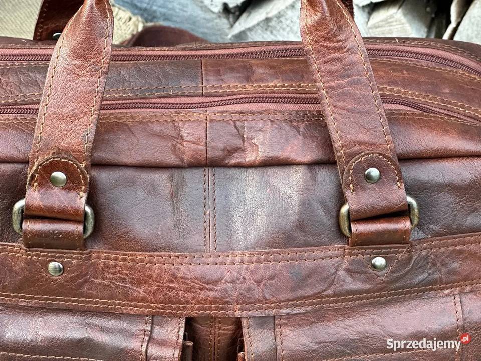 Torba Spike Sparrow stan idealny 100 skóra Warszawa sprzedam