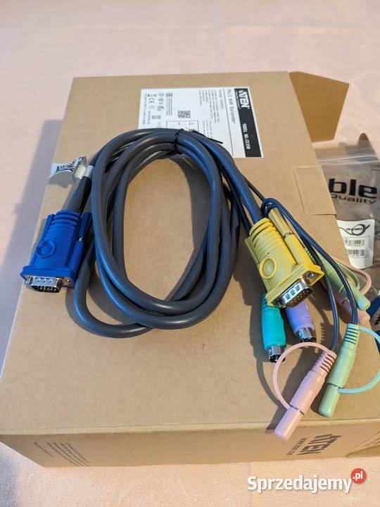 Extender 2 VGA Audio Cat 5 KVM 1600 x 1200 150 m Internet i komunikacja