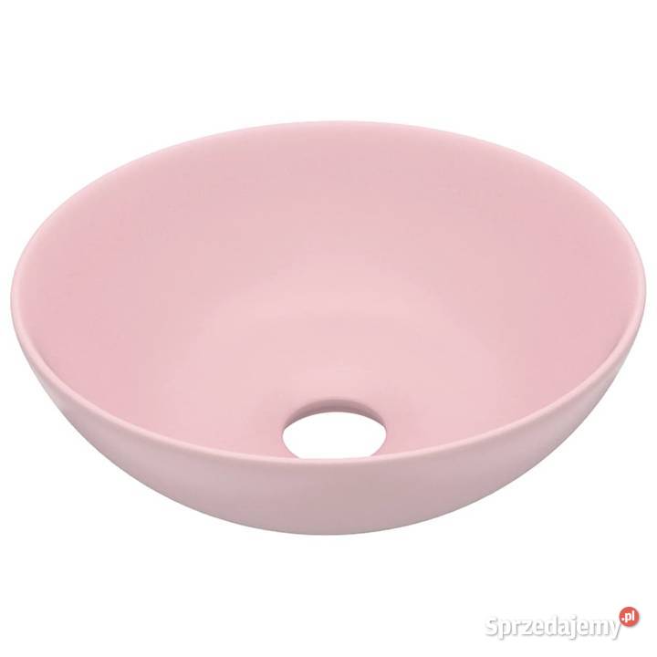Umywalka łazienkowa ceramiczna matowy róż Umywalki Warszawa sprzedam
