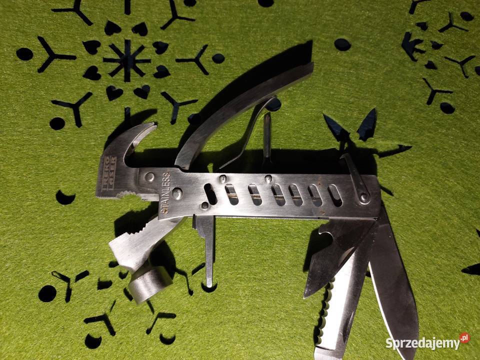 Składane narzędzie z młotkiem Treko Laser Wrocław