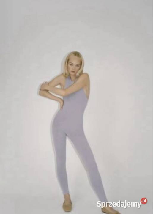 Zara Damski bezszwowy kombinezon w kolorze Opole