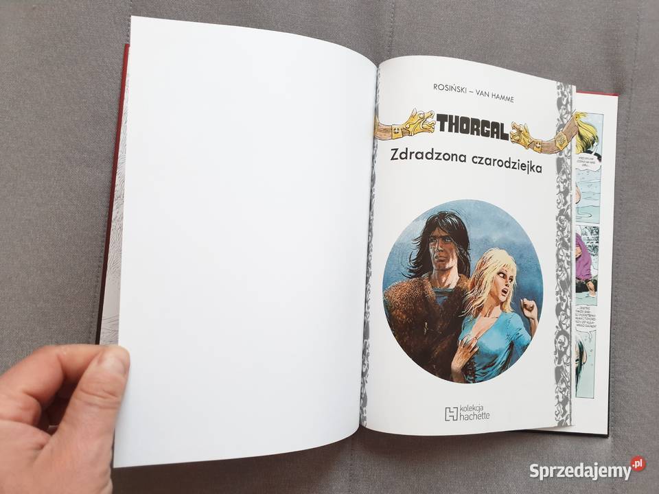 Thorgal Zdradzona Czarodziejka plus PLAKAT Komiksy pomorskie Gdynia