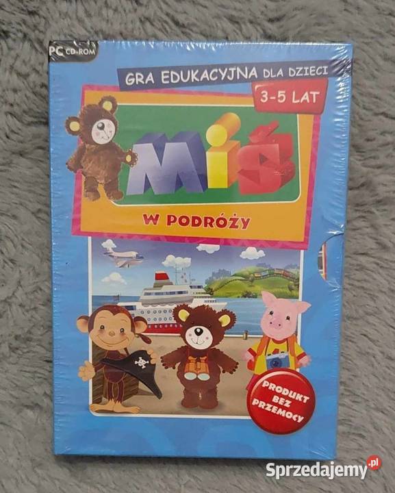 MIŚ Uszatek Gra edukacyjna dzieci 35 lat 6 płyt Warszawa
