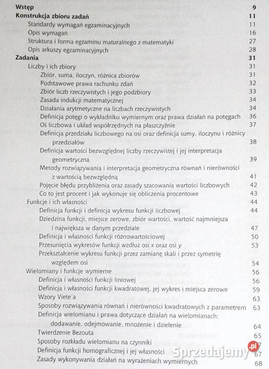 Matematyka Cz 1 Matura 2005 J Człapiński J Uss