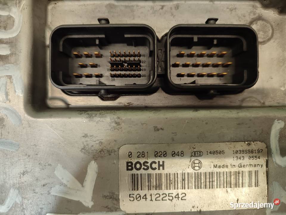 Komputer Sterownik ECU 504122542 silnika Wilkowo