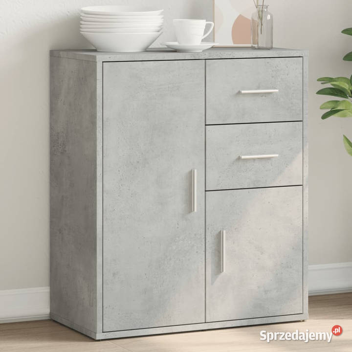 Szafka szarość betonu 60x31x70 materiał Warszawa