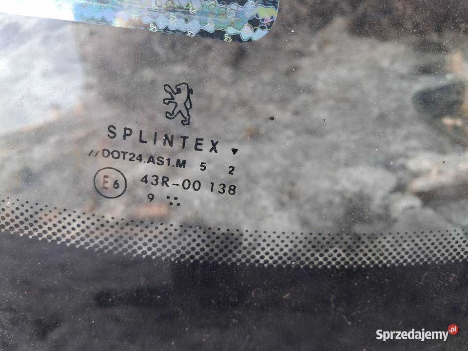 Szyba czołowa peugeot 206 łódzkie Radomsko