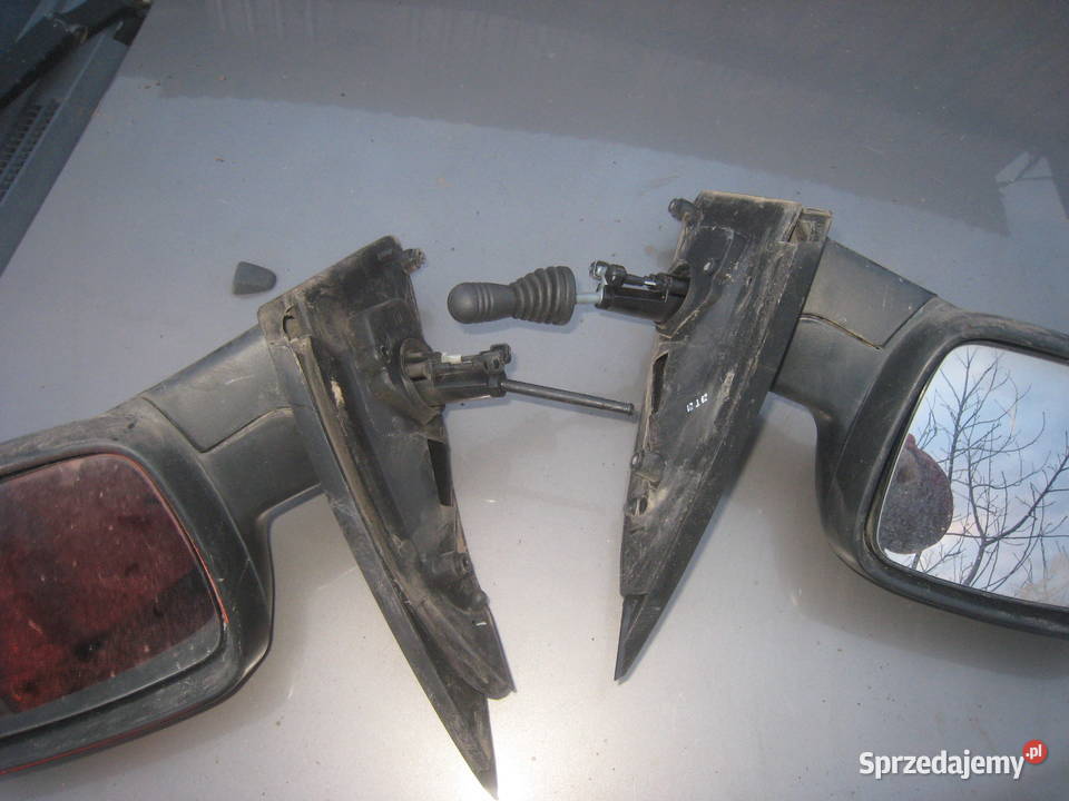 Lusterko lewe czarne nie lakierowane zewnętrzne Lusterka zewnętrzne Kraków