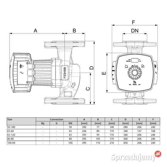Pompa obiegowa KSB CALIO 50180 Grundfos Magna opolskie Nysa