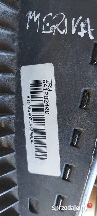 Poduszka Airbag fotela OPEL MERIVA 6427240D Poduszki powietrzne Szczecin