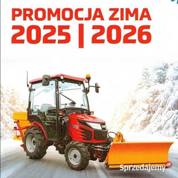 Ciągnik rolniczy TYM T255 25 4x4 Odśnieżanie