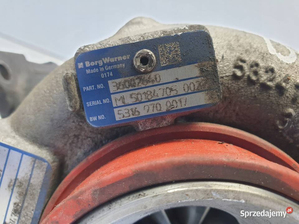 TURBOSPRĘŻARKA Volvo XC60 24 D5 turbo 36002640 Chełm