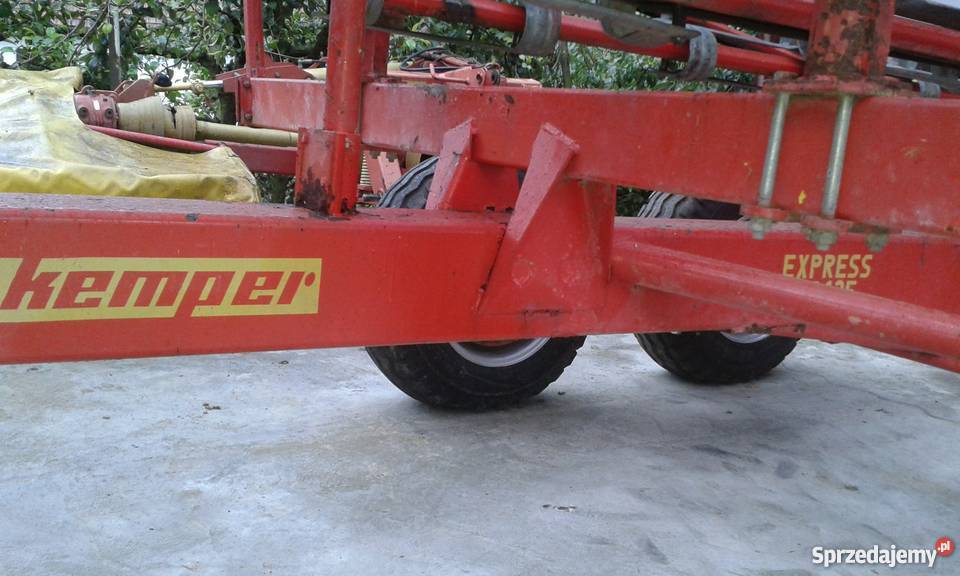 Przyczepa samozbierająca kemper express be 125