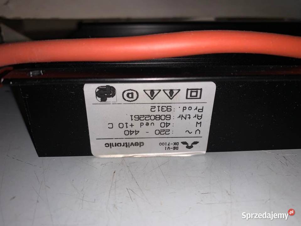 DEVItronic 40W 220440V 10 stC 250mm IP55 Instalacje Warszawa sprzedam