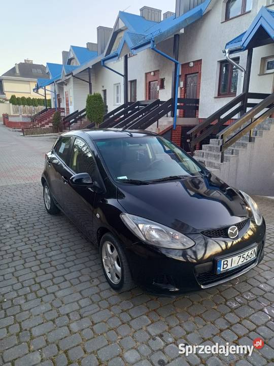 Mazda 2 14 diesel Pięciodrzwiowy Niski przebieg 1398cm3 podlaskie