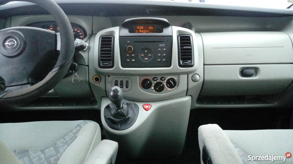 OPEL VIVARO 19 DTI 100 KLIMA 5 OSOBOWY Stan komputer pokładowy