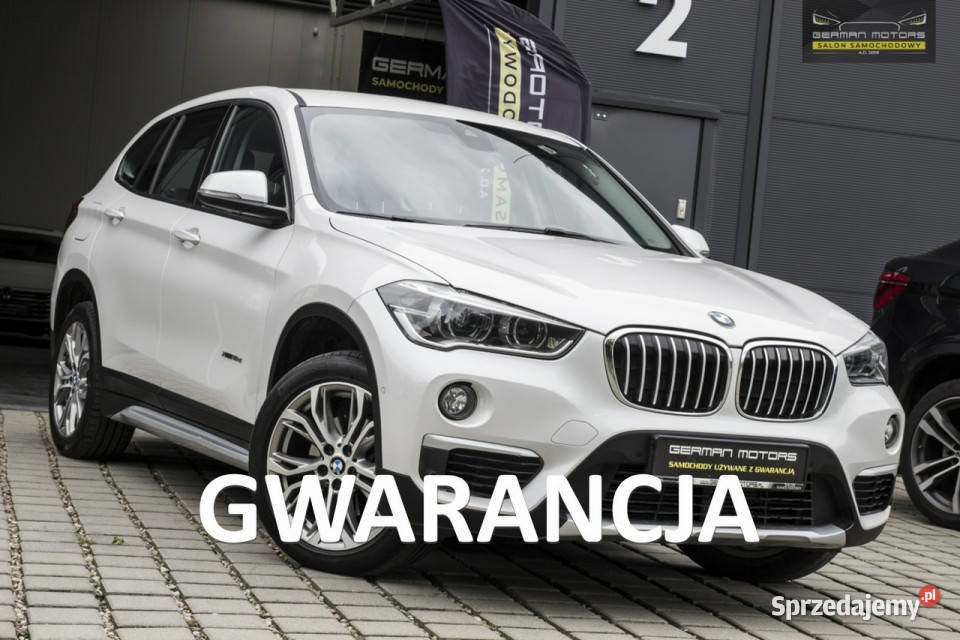 BMW X1 Xline Ledy Xdrive Manetki Gwarancja na II wielofunkcyjna kierownica pomorskie Dębogórze