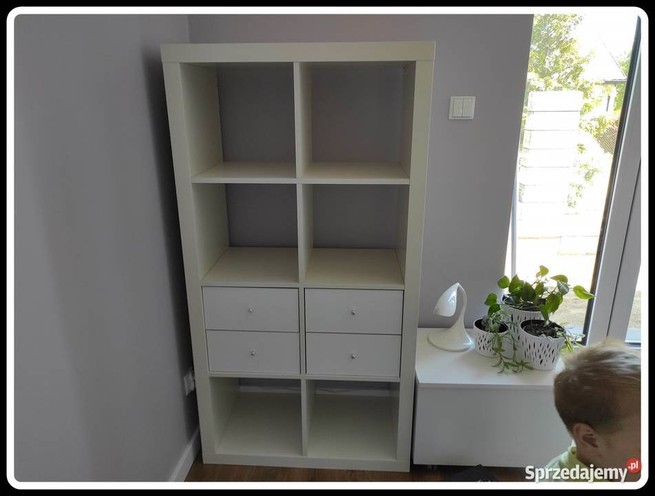 IKEA regał szafka z szufladami kallax biały Regały Płock