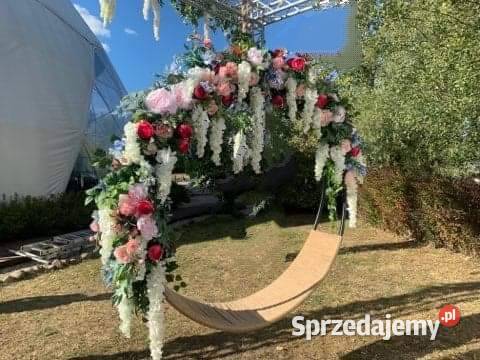 Nowoczesna huśtawka duża w stylu boho Pozostałe Przysietnica